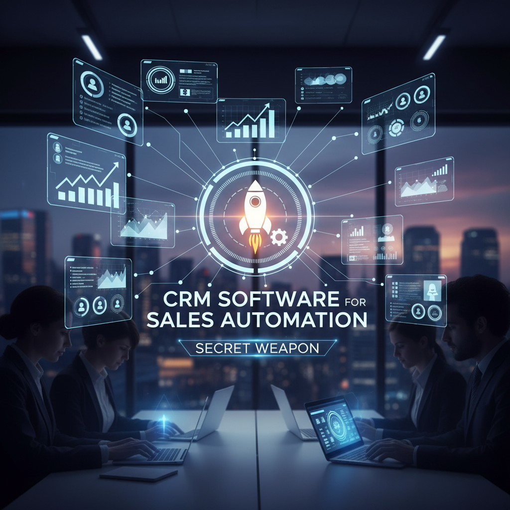 Supercharge Your Sales: Why CRM Software for Sales Automation is Your Secret Weapon