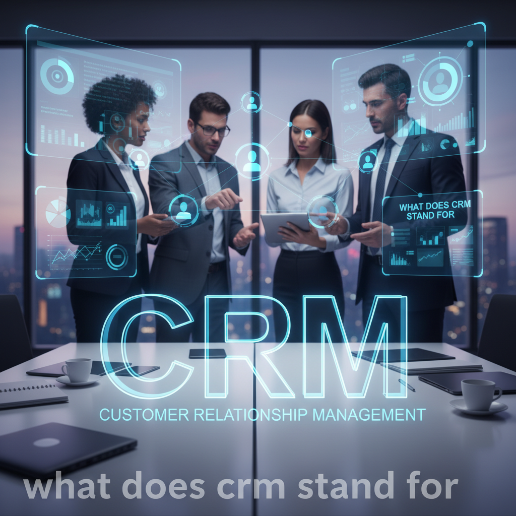 What Does CRM Stand For? Unpacking Customer Relationship Management for Your Business